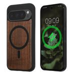 Laptop, Telefoane si Tablete - Telefoane mobile si accesorii - Accesorii Telefoane - Huse telefoane - Husa Kwmobile pentru Google Pixel 10/Pixel 10 Pro, compatibilitate MagSafe, anti-alunecare, lemn, TPU, maro - Infinity.ro