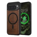 Laptop, Telefoane si Tablete - Telefoane mobile si accesorii - Accesorii Telefoane - Huse telefoane - Husa Kwmobile pentru Google Pixel 10/Pixel 10 Pro, compatibilitate MagSafe, anti-alunecare, lemn, TPU, maro - Infinity.ro