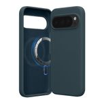 Laptop, Telefoane si Tablete - Telefoane mobile si accesorii - Accesorii Telefoane - Huse telefoane - Husa Kwmobile pentru Google Pixel 10/Pixel 10 Pro, compatibilitate MagSafe, silicon, gri - Infinity.ro