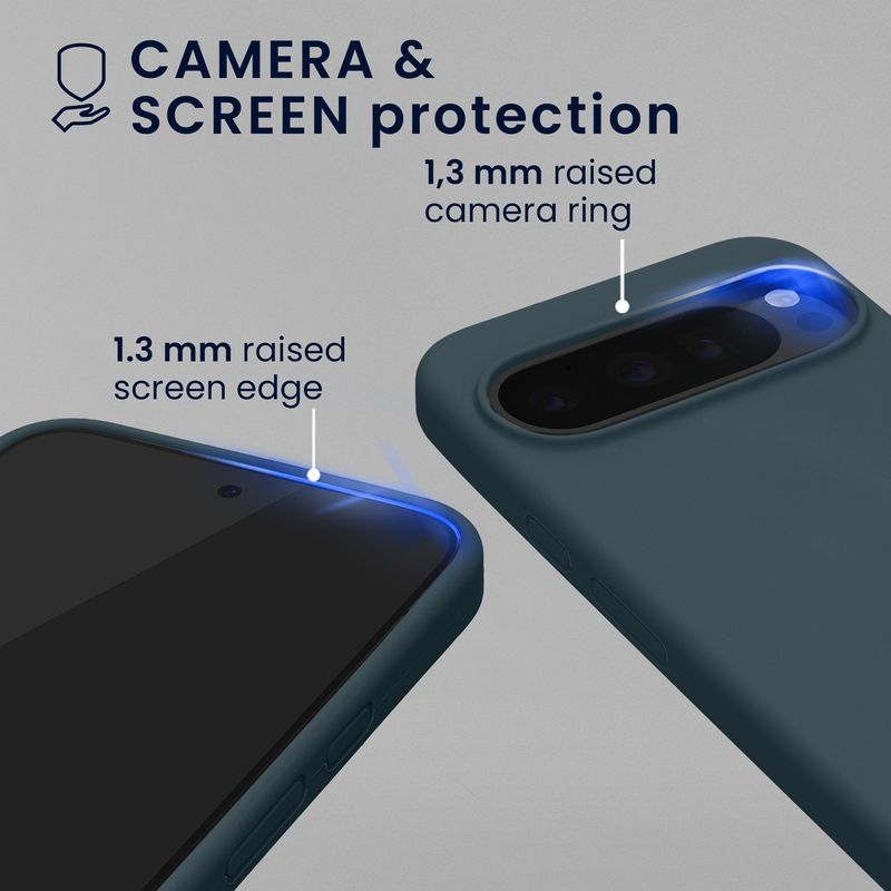 Laptop, Telefoane si Tablete - Telefoane mobile si accesorii - Accesorii Telefoane - Huse telefoane - Husa Kwmobile pentru Google Pixel 10/Pixel 10 Pro, compatibilitate MagSafe, silicon, gri - Infinity.ro
