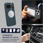 Laptop, Telefoane si Tablete - Telefoane mobile si accesorii - Accesorii Telefoane - Huse telefoane - Husa Kwmobile pentru Google Pixel 10/Pixel 10 Pro, compatibilitate MagSafe, silicon, gri - Infinity.ro