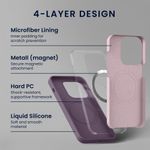 Laptop, Telefoane si Tablete - Telefoane mobile si accesorii - Accesorii Telefoane - Huse telefoane - Husa Kwmobile pentru Google Pixel 10/Pixel 10 Pro, compatibilitate MagSafe, silicon, iris - Infinity.ro
