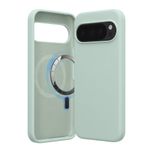 Laptop, Telefoane si Tablete - Telefoane mobile si accesorii - Accesorii Telefoane - Huse telefoane - Husa Kwmobile pentru Google Pixel 10/Pixel 10 Pro, compatibilitate MagSafe, silicon, menta - Infinity.ro