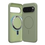 Laptop, Telefoane si Tablete - Telefoane mobile si accesorii - Accesorii Telefoane - Huse telefoane - Husa Kwmobile pentru Google Pixel 10/Pixel 10 Pro, compatibilitate MagSafe, silicon, verde - Infinity.ro