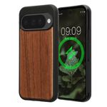 Laptop, Telefoane si Tablete - Telefoane mobile si accesorii - Accesorii Telefoane - Huse telefoane - Husa Kwmobile pentru Google Pixel 10/Pixel 10 Pro, compatibilitate MagSafe, lemn, TPU, maro - Infinity.ro