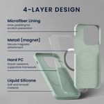 Laptop, Telefoane si Tablete - Telefoane mobile si accesorii - Accesorii Telefoane - Huse telefoane - Husa Kwmobile pentru Google Pixel 10/Pixel 10 Pro, compatibilitate MagSafe, silicon, menta - Infinity.ro