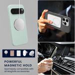 Laptop, Telefoane si Tablete - Telefoane mobile si accesorii - Accesorii Telefoane - Huse telefoane - Husa Kwmobile pentru Google Pixel 10/Pixel 10 Pro, compatibilitate MagSafe, silicon, menta - Infinity.ro