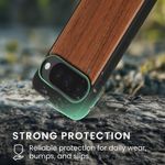 Laptop, Telefoane si Tablete - Telefoane mobile si accesorii - Accesorii Telefoane - Huse telefoane - Husa Kwmobile pentru Google Pixel 10/Pixel 10 Pro, compatibilitate MagSafe, lemn, TPU, maro - Infinity.ro