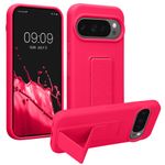 Laptop, Telefoane si Tablete - Telefoane mobile si accesorii - Accesorii Telefoane - Huse telefoane - Husa Kwmobile pentru Google Pixel 10/Pixel 10 Pro, functie stand, silicon, roz neon - Infinity.ro