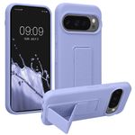 Laptop, Telefoane si Tablete - Telefoane mobile si accesorii - Accesorii Telefoane - Huse telefoane - Husa Kwmobile pentru Google Pixel 10/Pixel 10 Pro, functie stand, silicon, mov - Infinity.ro