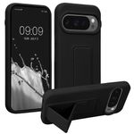 Laptop, Telefoane si Tablete - Telefoane mobile si accesorii - Accesorii Telefoane - Huse telefoane - Husa Kwmobile pentru Google Pixel 10/Pixel 10 Pro, functie stand, silicon, negru - Infinity.ro