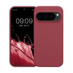 Laptop, Telefoane si Tablete - Telefoane mobile si accesorii - Accesorii Telefoane - Huse telefoane - Husa Kwmobile pentru Google Pixel 10/Pixel 10 Pro, incarcare wireless, anti-alunecare, silicon, roz - Infinity.ro