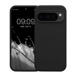 Laptop, Telefoane si Tablete - Telefoane mobile si accesorii - Accesorii Telefoane - Huse telefoane - Husa Kwmobile pentru Google Pixel 10/Pixel 10 Pro, incarcare wireless, anti-alunecare, silicon, negru - Infinity.ro