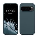 Laptop, Telefoane si Tablete - Telefoane mobile si accesorii - Accesorii Telefoane - Huse telefoane - Husa Kwmobile pentru Google Pixel 10/Pixel 10 Pro, incarcare wireless, silicon, ardezie - Infinity.ro
