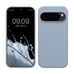 Laptop, Telefoane si Tablete - Telefoane mobile si accesorii - Accesorii Telefoane - Huse telefoane - Husa Kwmobile pentru Google Pixel 10/Pixel 10 Pro, incarcare wireless, silicon, albastru deschis - Infinity.ro
