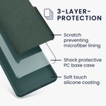 Laptop, Telefoane si Tablete - Telefoane mobile si accesorii - Accesorii Telefoane - Huse telefoane - Husa Kwmobile pentru Google Pixel 10/Pixel 10 Pro, incarcare wireless, silicon, albastru verzui - Infinity.ro