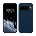 Laptop, Telefoane si Tablete - Telefoane mobile si accesorii - Accesorii Telefoane - Huse telefoane - Husa Kwmobile pentru Google Pixel 10/Pixel 10 Pro, incarcare wireless, silicon, bleumarin - Infinity.ro