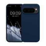 Laptop, Telefoane si Tablete - Telefoane mobile si accesorii - Accesorii Telefoane - Huse telefoane - Husa Kwmobile pentru Google Pixel 10/Pixel 10 Pro, incarcare wireless, silicon, bleumarin - Infinity.ro
