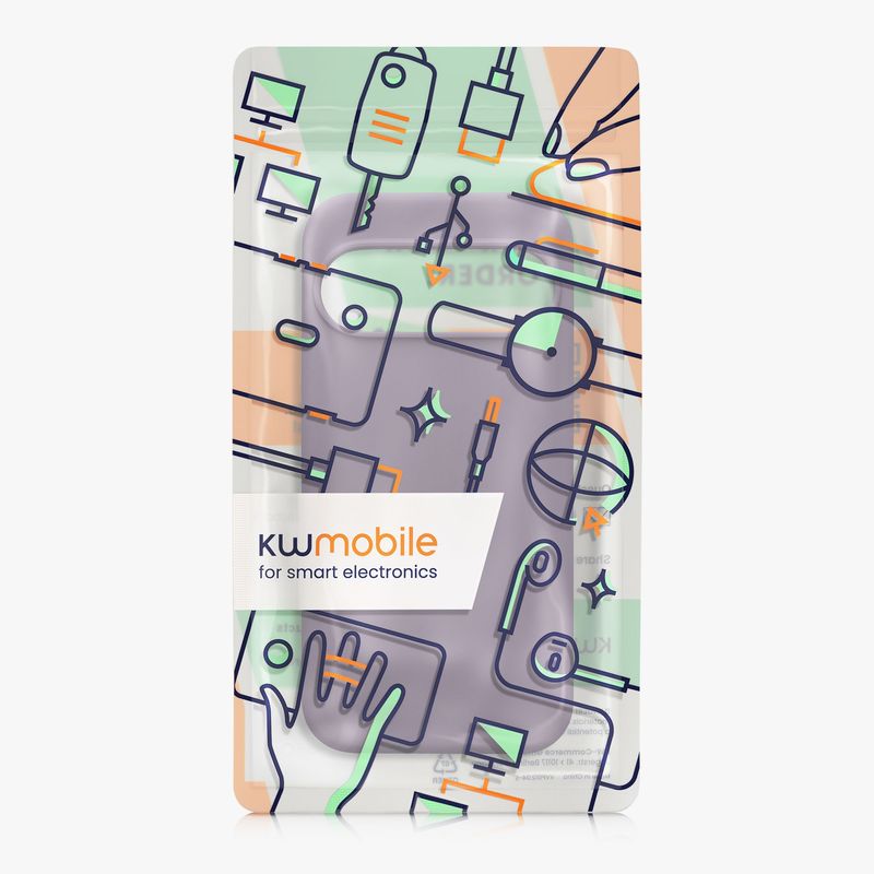 Laptop, Telefoane si Tablete - Telefoane mobile si accesorii - Accesorii Telefoane - Huse telefoane - Husa Kwmobile pentru Google Pixel 10/Pixel 10 Pro, incarcare wireless, silicon, iris - Infinity.ro