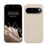 Laptop, Telefoane si Tablete - Telefoane mobile si accesorii - Accesorii Telefoane - Huse telefoane - Husa Kwmobile pentru Google Pixel 10/Pixel 10 Pro, incarcare wireless, silicon, crem - Infinity.ro