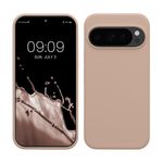 Laptop, Telefoane si Tablete - Telefoane mobile si accesorii - Accesorii Telefoane - Huse telefoane - Husa Kwmobile pentru Google Pixel 10/Pixel 10 Pro, incarcare wireless, silicon, bej - Infinity.ro
