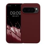 Laptop, Telefoane si Tablete - Telefoane mobile si accesorii - Accesorii Telefoane - Huse telefoane - Husa Kwmobile pentru Google Pixel 10/Pixel 10 Pro, incarcare wireless, silicon, mov, bordo - Infinity.ro