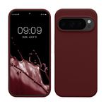 Laptop, Telefoane si Tablete - Telefoane mobile si accesorii - Accesorii Telefoane - Huse telefoane - Husa Kwmobile pentru Google Pixel 10/Pixel 10 Pro, incarcare wireless, silicon, mov, bordo - Infinity.ro