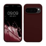 Laptop, Telefoane si Tablete - Telefoane mobile si accesorii - Accesorii Telefoane - Huse telefoane - Husa Kwmobile pentru Google Pixel 10/Pixel 10 Pro, incarcare wireless, silicon, rosu aramiu - Infinity.ro