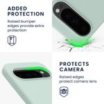 Laptop, Telefoane si Tablete - Telefoane mobile si accesorii - Accesorii Telefoane - Huse telefoane - Husa Kwmobile pentru Google Pixel 10/Pixel 10 Pro, incarcare wireless, silicon, menta - Infinity.ro
