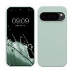 Laptop, Telefoane si Tablete - Telefoane mobile si accesorii - Accesorii Telefoane - Huse telefoane - Husa Kwmobile pentru Google Pixel 10/Pixel 10 Pro, incarcare wireless, silicon, menta - Infinity.ro