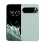 Laptop, Telefoane si Tablete - Telefoane mobile si accesorii - Accesorii Telefoane - Huse telefoane - Husa Kwmobile pentru Google Pixel 10/Pixel 10 Pro, incarcare wireless, silicon, menta - Infinity.ro