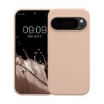 Laptop, Telefoane si Tablete - Telefoane mobile si accesorii - Accesorii Telefoane - Huse telefoane - Husa Kwmobile pentru Google Pixel 10/Pixel 10 Pro, incarcare wireless, silicon, roz prafuit - Infinity.ro