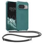 Laptop, Telefoane si Tablete - Telefoane mobile si accesorii - Accesorii Telefoane - Huse telefoane - Husa Kwmobile pentru Google Pixel 10/Pixel 10 Pro, protectie la socuri, silicon, albastru - Infinity.ro