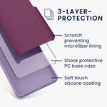 Laptop, Telefoane si Tablete - Telefoane mobile si accesorii - Accesorii Telefoane - Huse telefoane - Husa Kwmobile pentru Google Pixel 10/Pixel 10 Pro, incarcare wireless, silicon, mov violet - Infinity.ro
