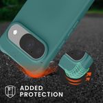 Laptop, Telefoane si Tablete - Telefoane mobile si accesorii - Accesorii Telefoane - Huse telefoane - Husa Kwmobile pentru Google Pixel 10/Pixel 10 Pro, protectie la socuri, silicon, albastru - Infinity.ro