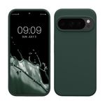 Laptop, Telefoane si Tablete - Telefoane mobile si accesorii - Accesorii Telefoane - Huse telefoane - Husa Kwmobile pentru Google Pixel 10/Pixel 10 Pro, incarcare wireless, silicon, verde muschi - Infinity.ro