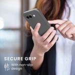 Laptop, Telefoane si Tablete - Telefoane mobile si accesorii - Accesorii Telefoane - Huse telefoane - Husa Kwmobile pentru Google Pixel 10a, anti-alunecare, protectie la zgarieturi, silicon, gri - Infinity.ro