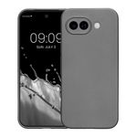 Laptop, Telefoane si Tablete - Telefoane mobile si accesorii - Accesorii Telefoane - Huse telefoane - Husa Kwmobile pentru Google Pixel 10a, anti-alunecare, protectie la zgarieturi, silicon, gri - Infinity.ro