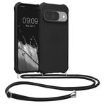 Laptop, Telefoane si Tablete - Telefoane mobile si accesorii - Accesorii Telefoane - Huse telefoane - Husa Kwmobile pentru Google Pixel 10/Pixel 10 Pro, protectie la socuri, silicon, negru - Infinity.ro