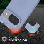 Laptop, Telefoane si Tablete - Telefoane mobile si accesorii - Accesorii Telefoane - Huse telefoane - Husa Kwmobile pentru Google Pixel 10/Pixel 10 Pro, protectie la socuri, silicon, lavanda - Infinity.ro