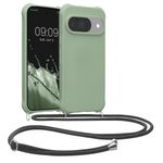 Laptop, Telefoane si Tablete - Telefoane mobile si accesorii - Accesorii Telefoane - Huse telefoane - Husa Kwmobile pentru Google Pixel 10/Pixel 10 Pro, protectie la socuri, silicon, verde - Infinity.ro