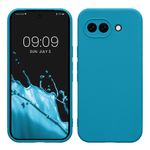 Laptop, Telefoane si Tablete - Telefoane mobile si accesorii - Accesorii Telefoane - Huse telefoane - Husa Kwmobile pentru Google Pixel 10a, anti-alunecare, protectie la zgarieturi, silicon, albastru - Infinity.ro