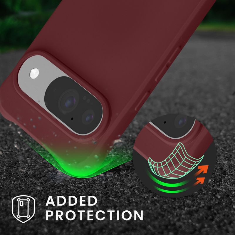 Laptop, Telefoane si Tablete - Telefoane mobile si accesorii - Accesorii Telefoane - Huse telefoane - Husa Kwmobile pentru Google Pixel 10/Pixel 10 Pro, protectie la socuri, silicon, mov - Infinity.ro