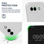Laptop, Telefoane si Tablete - Telefoane mobile si accesorii - Accesorii Telefoane - Huse telefoane - Husa Kwmobile pentru Google Pixel 10a, anti-alunecare, silicon, alb - Infinity.ro