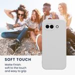 Laptop, Telefoane si Tablete - Telefoane mobile si accesorii - Accesorii Telefoane - Huse telefoane - Husa Kwmobile pentru Google Pixel 10a, anti-alunecare, silicon, alb - Infinity.ro