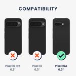 Laptop, Telefoane si Tablete - Telefoane mobile si accesorii - Accesorii Telefoane - Huse telefoane - Husa Kwmobile pentru Google Pixel 10a, anti-alunecare, silicon, albastru caraibian - Infinity.ro