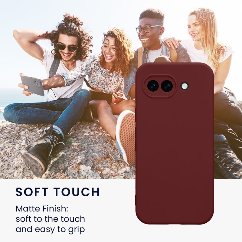 Laptop, Telefoane si Tablete - Telefoane mobile si accesorii - Accesorii Telefoane - Huse telefoane - Husa Kwmobile pentru Google Pixel 10a, anti-alunecare, protectie la zgarieturi, silicon, mov - Infinity.ro