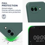 Laptop, Telefoane si Tablete - Telefoane mobile si accesorii - Accesorii Telefoane - Huse telefoane - Husa Kwmobile pentru Google Pixel 10a, anti-alunecare, silicon, albastru verzui - Infinity.ro