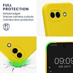 Laptop, Telefoane si Tablete - Telefoane mobile si accesorii - Accesorii Telefoane - Huse telefoane - Husa Kwmobile pentru Google Pixel 10a, anti-alunecare, silicon, galben - Infinity.ro