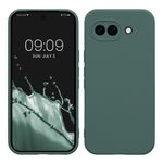 Laptop, Telefoane si Tablete - Telefoane mobile si accesorii - Accesorii Telefoane - Huse telefoane - Husa Kwmobile pentru Google Pixel 10a, anti-alunecare, silicon, albastru verzui - Infinity.ro
